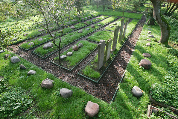 Ein Mennonitenfriedhof im Weichselwerder
