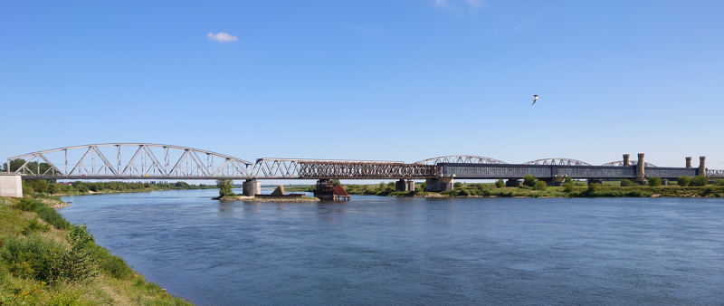 Weichselbrück Tczew, August 2024