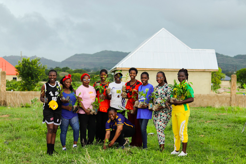 Baumpflanzaktion, Gruppenbild 2